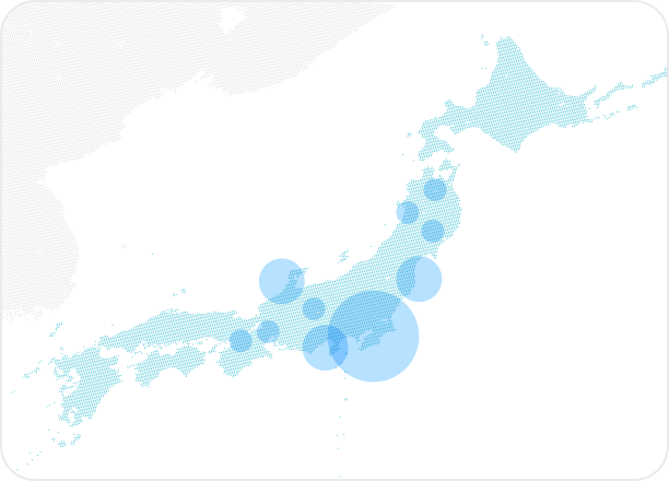 グループ会社・拠点一覧　イメージ