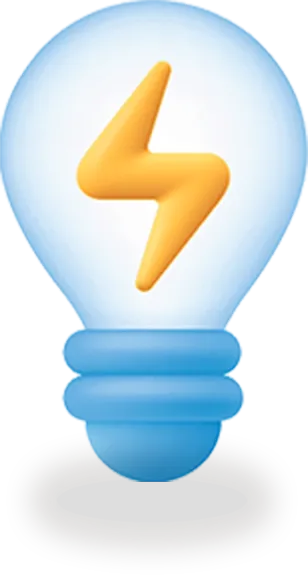 電球のイラスト
